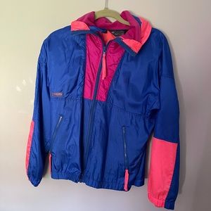 Vintage Columbia windbreaker jacket size L
